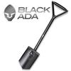 Black ada mini vanga da scavo in acciaio 85 cm bigfoot extended metal detector