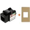 LINK Presa di rete cat.6 utp serie ave blanc rj45
