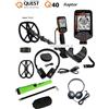 Quest Metal Detector + Cuffie Wireless + Pointer Gold Hunter - Q40-RAPTOR