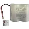 HCB pacco batterie litio compatibile Urmet 7,2V 13Ah per sirene 1055/405 ER34615