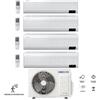 Samsung Condizionatore Climatizzatore Samsung Quadri Split Inverter Windfree Elite R-32 Wi-Fi 7000+7000+7000+7000 BTU Con AJ080TXJ4KG