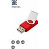Chiavetta USB Rotate da 4 a 16GB personalizzate o neutre