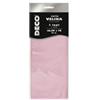 DECO Carta velina - 50 x 76 cm - 20 gr - rosa - Deco - busta 5 fogli (unità vendita 1 pz.)