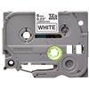 Nastro per etichettatrice compatibile Brother TZE-211 TZe TAPE Laminato da 6 mm (Rotolo 8 metri) NERO SU BIANCO