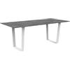 TALENTI tavolo da esterni 160x100 cm ALABAMA ALU Collezione Premium - ALAALUTP160-B