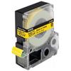 Nastro per etichettatrice compatibile Epson C53S626401 LC-5YBP9 / LK-5YBP da 18 mm (Rotolo 9 metri) NERO SU GIALLO PASTELLO