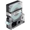 Nastro per etichettatrice compatibile Epson C53S654015 LC-4TBW9 / LK-4TBW da 12 mm (Rotolo 8 metri) NERO SU TRASPARENTE