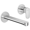 Newform - Linfa II gruppo miscelatore a parete per lavabo 69430 E +27852