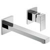Newform - Ergo q miscelatore a parete per lavabo 66430E + 27853