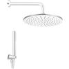 DAMAST Set doccia class tondo bianco diametro 30 cm Damast
