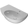 Ceramica Globo - lavabo sospeso Mode asimettrico DX 70X45