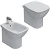 Ceramica GLOBO Daily - Ceramica Globo Wc + bidet + coprivaso chiusura rallentata DAS02 + DAS10 + DAR20