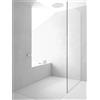 Riveshop Fusion - Piatto doccia in resina bianco 80X140 con piletta in colore inclusa