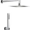 Damast - Set doccia Steel quadro 25X25