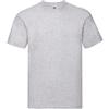 FRUIT OF THE LOOM T SHIRT ORIGINAL SCREEN STAR GRIGIO MELANGE