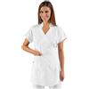 ISACCO KIMONO TAHITI BIANCO 65% Pol. 35% Cot. ISACCO 004500