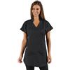ISACCO KIMONO TAHITI NERO 65% Pol. 35% Cot. ISACCO 004501