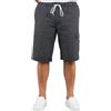 ISACCO PANTACARGO SHORT VIENNA NERO 100 % Cotone ISACCO 044051S