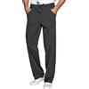 ISACCO PANTALACCIO VIENNA NERO 5XL 65% Pol. 35% Cot. ISACCO 044651C