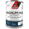 Boero Magnum Smalto per muri all'acqua satinato bianco lt.0,750
