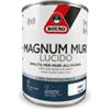Boero Magnum Smalto per muri all'acqua bianco effetto lucido lt.0,750