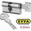 Evva Cilindro profilo Europeo 4KS 41/56 (97mm) 5 chiavi