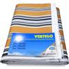 Tex family TENDA SOLE VERTIGO da esterno GIARDINO balcone RIGHINO GIALLO impermeabile e idrorepellente Cm. 150 x 300