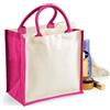 Westford Mill Shopper personalizzate in juta e cotone Printers 30x30x19 cm personalizzate o neutre