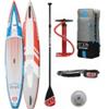 JBAY.ZONE Tavola Stand Up Paddle SUP Gonfiabile JBAY.ZONE RUSH CJ2 12'6'' da Cm 380x71x15 - Racing SUP Board