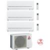 Mitsubishi Electric Condizionatore Climatizzatore Mitsubishi Electric MSZ-APVGK Trial Split Inverter R32 Wi-Fi 7000+9000+9000 Con MXZ-3F54VF