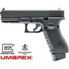 UMAREX GLOCK G17 BLACK CO2 SCARRELLANTE GEN4 CON LOGHI ORIGINALI