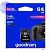 GOODRAM SECURE DIGITAL 64GB GOODRAM SDXC c10 UHS-I/U1 S1A0 100R/10W - S1A0-0640R12