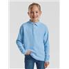Fruit of the Loom Abbigliamento personalizzate. Polo bambino manica lunga Fruit of the Loom 180 g/m² - Fruit of the Loom personalizzate o neutre