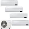 Samsung CLIMATIZZATORE SAMSUNG WINDFREE ELITE QUADRI SPLIT 9000+9000+9000+9000+AJ080TXJ4KG R-32 WI-FI