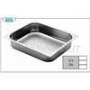 Teglia Gastronorm 2 3 inox, con bordo alto 65 mm, dim. mm 353x325x65h