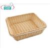 Cesto Pane Rettangolare, realizzato in Polipropilene Polyrattan, impilabile, lavabile in lavastoviglie, Gn 2 3, altezza cm 10