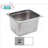 Bacinella Gastronorm 1 2 in acciaio inox, dim.mm 325 x 265 x 200 h