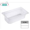 Bacinelle Gastronorm GN 1 3 in polipropilene, dim.mm.325 x 175 x 150 h