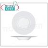 COSTA VERDE - PIATTO FONDO GOURMET Saturno in Porcellana Bianca cm 19 - interno cm 8 - indicato PREZZO UNITARIO - acquistabile in Confezione di 6 Pezzi o Multipli di 6