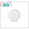 ALCHEMY - PIATTINO PER TAZZA BRODO Alchemy Fine China in Porcellana Bianca cm 15 - indicato PREZZO UNITARIO - acquistabile in Confezione di 24 Pezzi o Multipli di 24