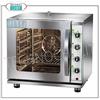 FIMAR - FORNO CONVENZIONE A GAS METANO per GASTRONOMIA, con UMIDIFICATORE regolabile, CAMERA per 4 TEGLIE GASTRO-NORM 2 3 (mm 325x353), controllo termostatico, comandi manuali, Potenza Termica Kw.4,00, Peso 38 Kg, dim.mm.620x645x615h