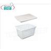 Cesta sovrapponibile per fornai traforata, GIGANPLAST, Cm.63x45x32