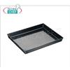 Teglia pizza-pasticceria rettangolare in lamiera blu, dimensioni cm 65x45x3h - indicato PREZZO UNITARIO - acquistabile in Confezione di 5 Pezzi