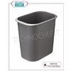 Gettacarte rettangolare in polipropilene ignifugo, colore grigio, capacit litri 14, dim.mm.295x210x310h