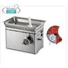 TRITACARNE REFRIGERATO, con BOCCA 32, RESA 650 Kg h, versione con predisposizione per HAMBURGATRICE, V.230 1, Kw.1,84, Peso 60 Kg, dim.mm.637x455x447h