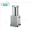 INSACCATRICE per CARNE IDRAULICA VERTICALE in acciaio inox, capacit lt.35, in dotazione 3 imbuti diametro 10-18-25 mm, V.400 3, Kw.0,56, Peso 113 Kg, dim.mm.640x480x1160h