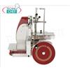 Affettatrice professionale automatica a volano, colore rosso, con lama diametro mm 370, V.230 1, Kw.0,75, Peso 100 Kg, dim.mm.960x780x720h