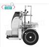 Affettatrice professionale automatica a volano, colore nero, con lama diametro mm 370, V.230 1, Kw.0,75, Peso 100 Kg, dim.mm.960x780x720h