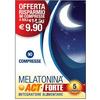 F&f Melatonina act 1mg + melatonina act forte 5mg complex 90 compresse