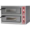 Forno pizza elettrico 2 camere per 12 pizze ø 36 cm - FPRESB6+6L